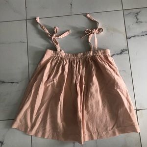 Hatch Collection maternity tie tank